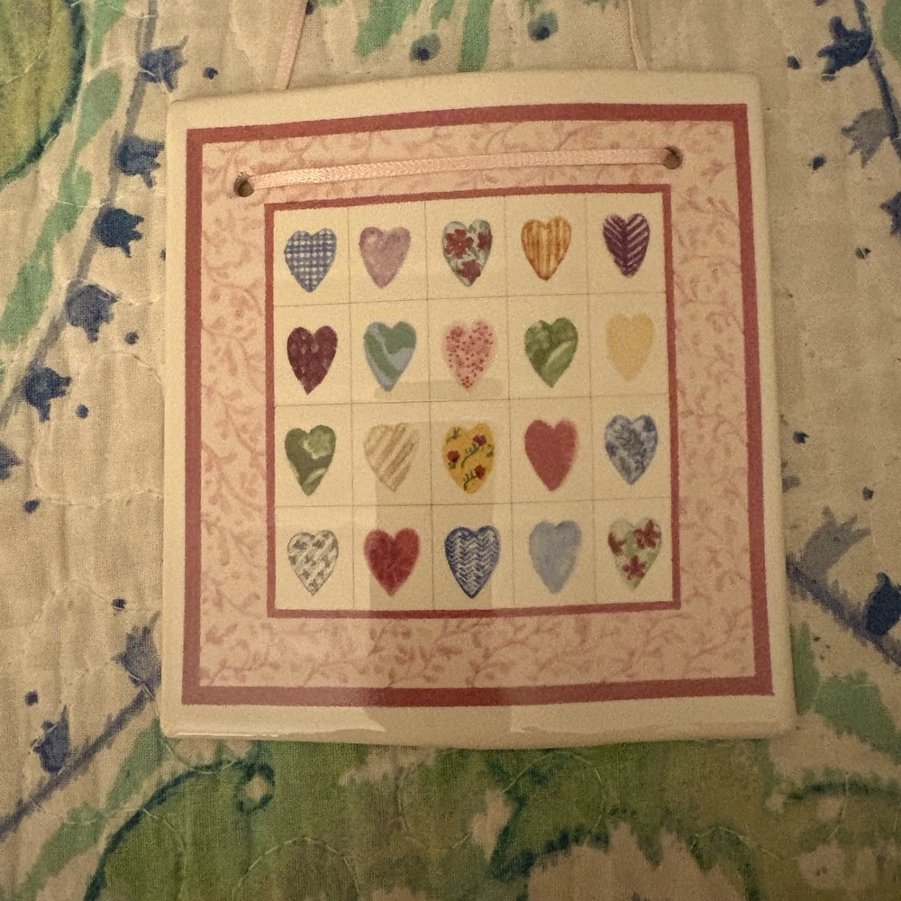 Hill Design Heart Quilt tile